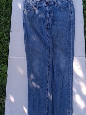Hurley Men's Straight-Leg Medium Blue Jeans
